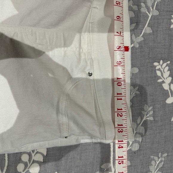 Spanx small white distressed jeans - Picture 5 of 9